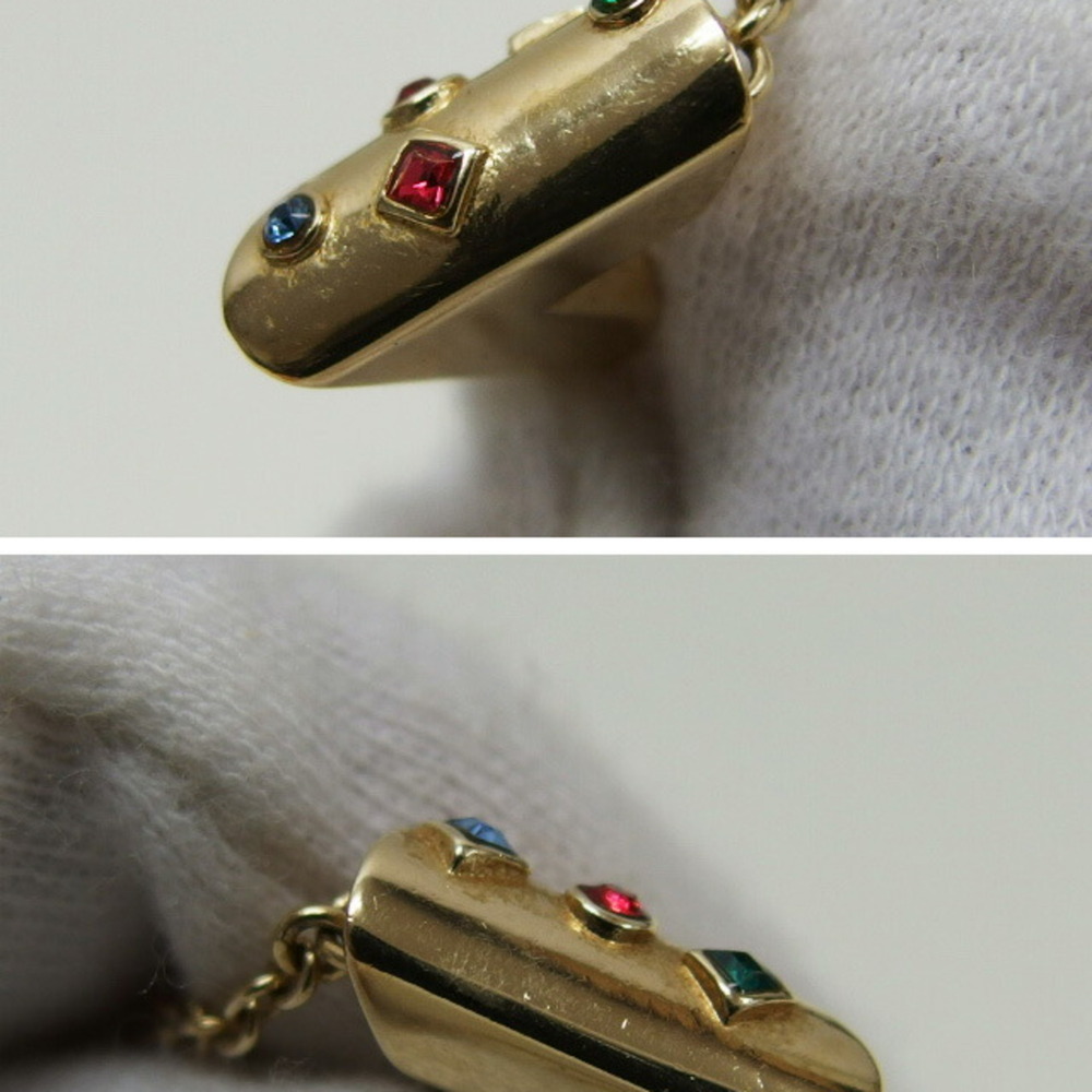 LOUIS VUITTON Gold Necklace - Picture 9 of 11